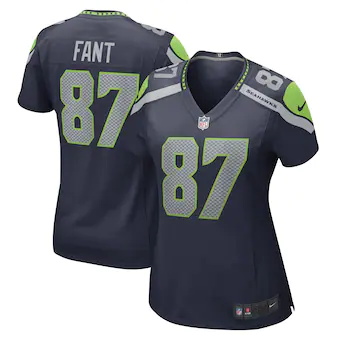 womens nike noah fant college navy seattle seahawks game pl
